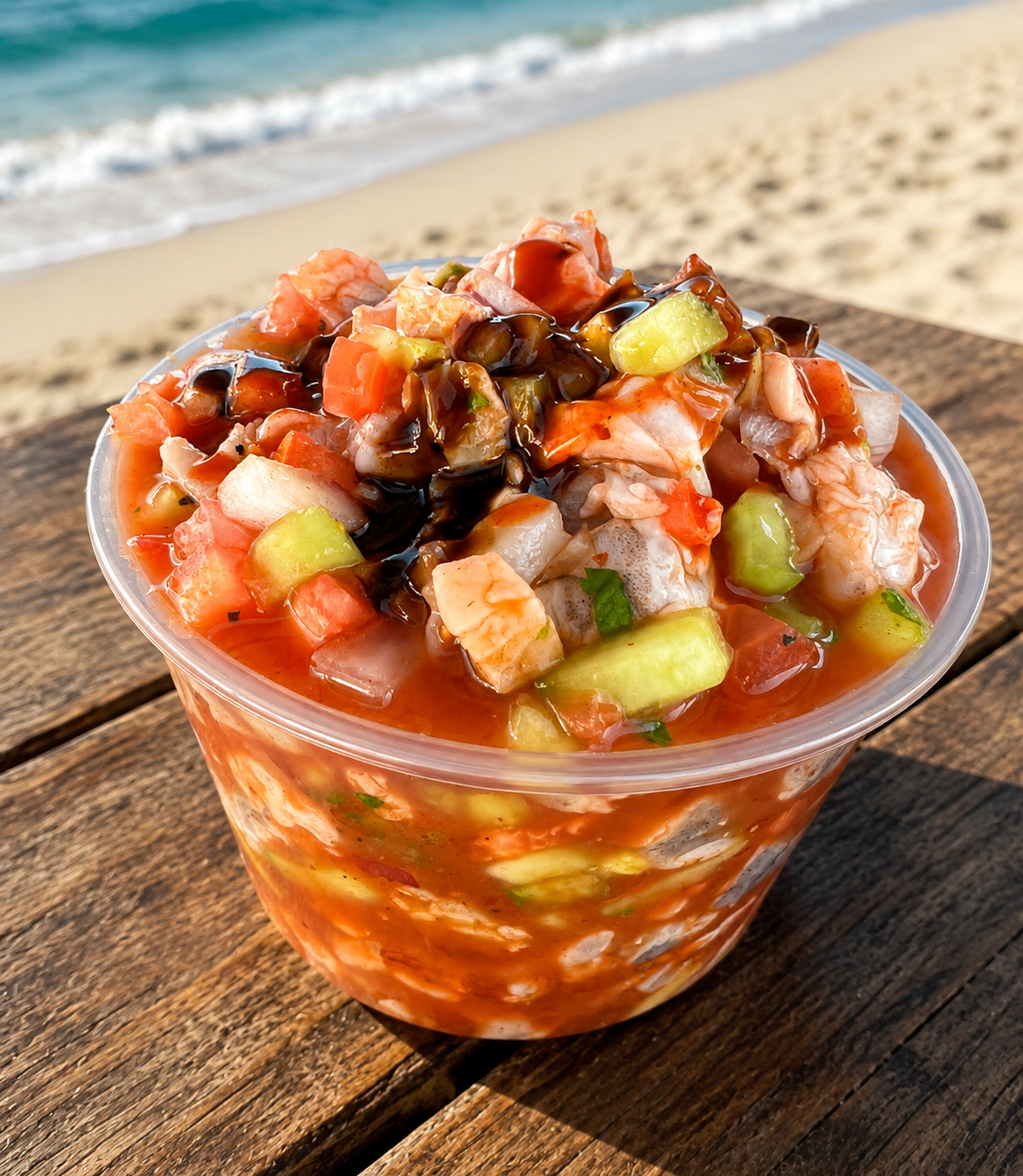 Ceviche de Camarones 1 Ltr de Mr. Barbas