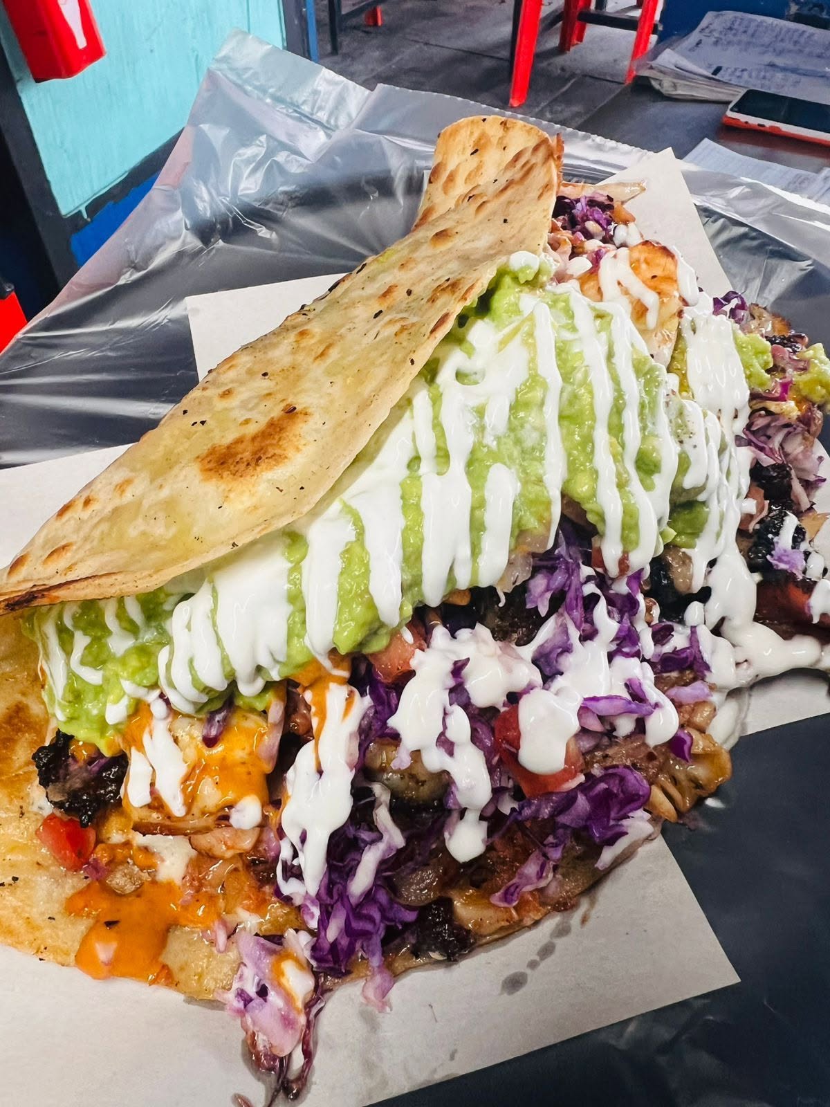 Taco Titán de Mr. Barbas