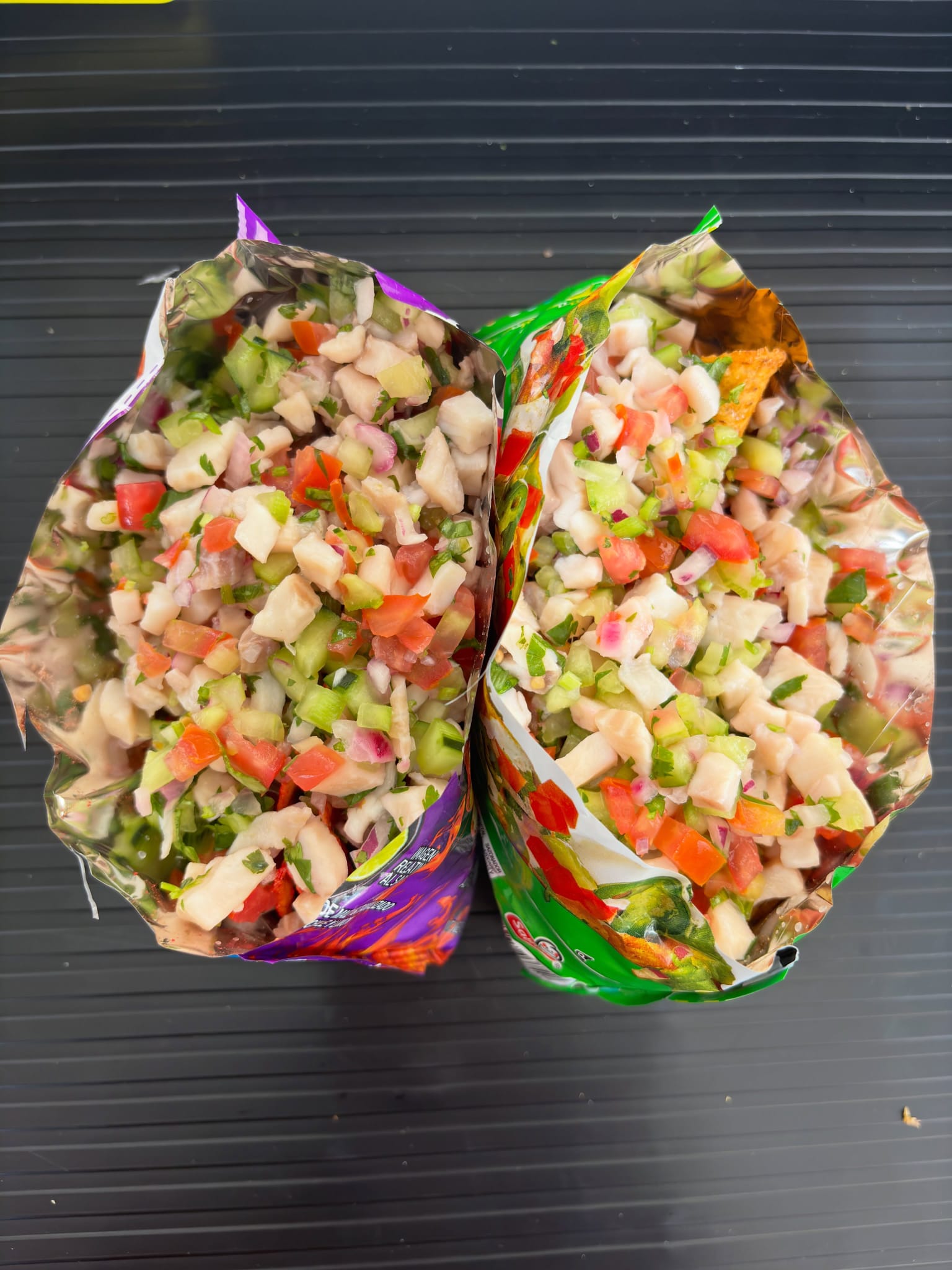 Tosti-ceviches de Mr. Barbas